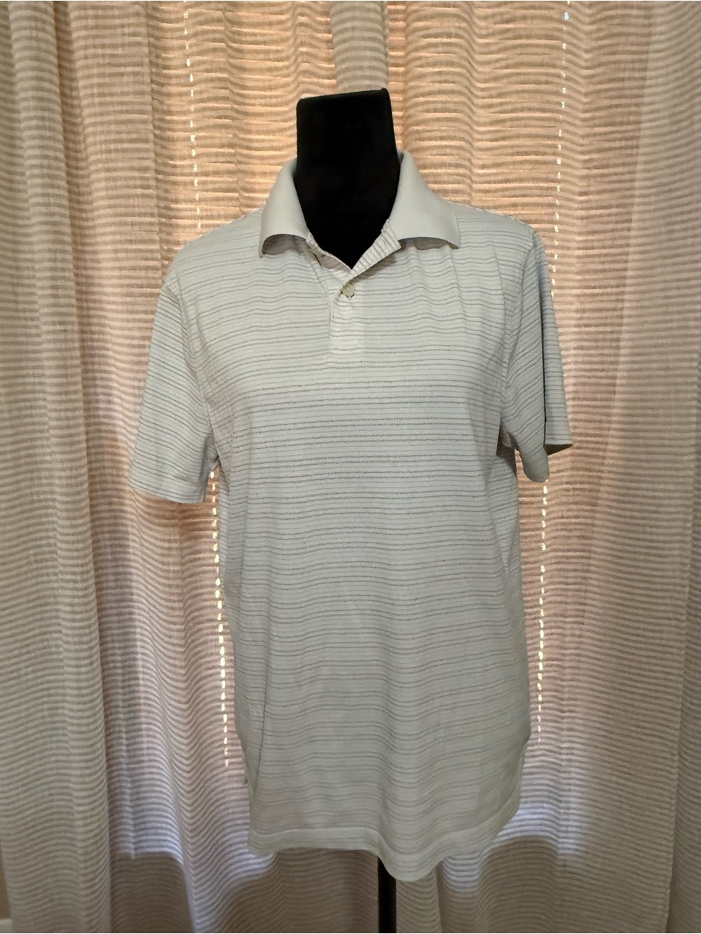 Goodfellow & Co Cream Textured Polo